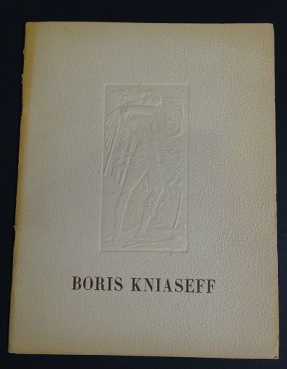null BORIS KNIASEFF. Album sur le danseur vers 1940. Nombreuses photographies et...