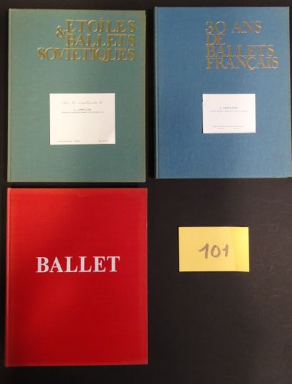 null LIDO Serge "Ballet d'Aujourd'hui", 1965 dédicacé à Jean Robin : "Pour Jean Robin,...