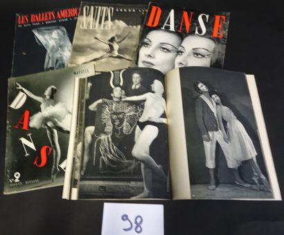 null LIDO Serge "Dance" n°1. 100 photographs by Serge Lido, Masques edition, 1947....