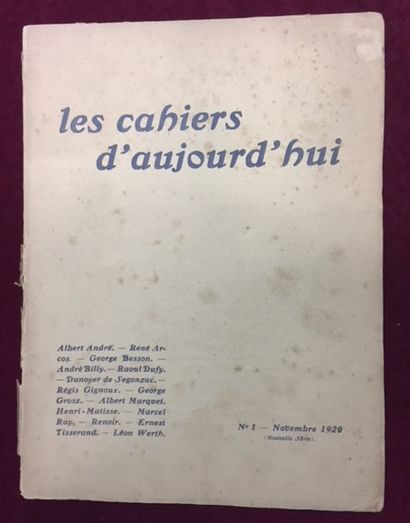 null MATISSE Henri par Raymond Escholier 1937. 68 reproductions d'œuvres + les cahiers...