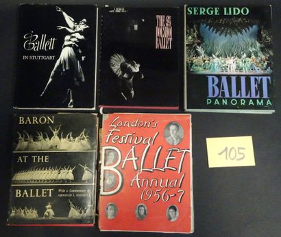 DANCE AND BALLET. Set of 8 miscellaneous...