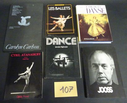 null DANCE AND BALLET. Set of 12 miscellaneous books, one of which is dedicated.