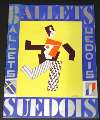 null SWEDISH BALLS by Rolf de Maré. Rare program with illustrated cover by Fernand...