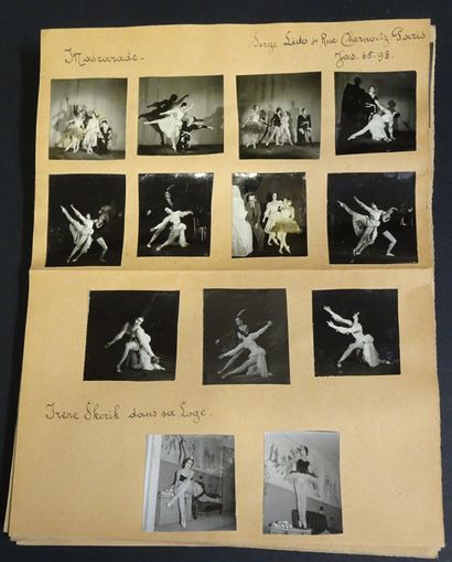 null BALLETS DES CHAMPS ELYSÉES. Ensemble de 313 photographies pour les ballets des...
