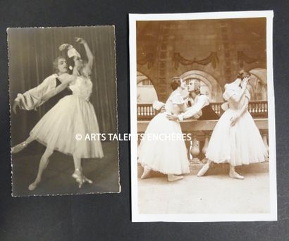 null PHOTOGRAPHS. Ballets Russes by Serge de Diaghilev, "Les Sylphides", 1911. Photograph...