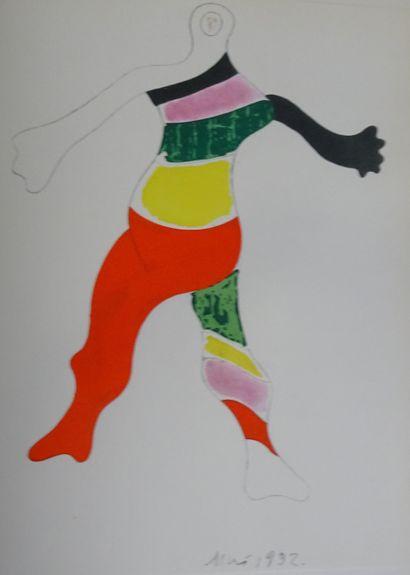 null BORIS KOCHNO. "Le Ballet" avec lithographie de Picasso, 1954 dédicacé à Jean...