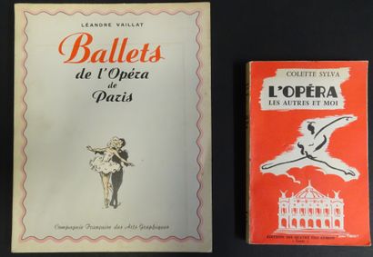 null OPERA DE PARIS. Colette Sylva "L'Opéra, les autres et moi", 1959, dédicacé +...