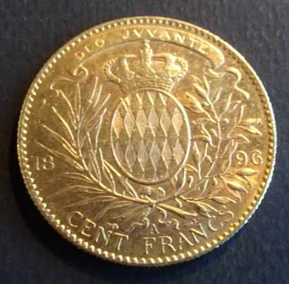 null Gold coin. Coin of 100 frs, GOLD, Monaco, Prince Albert 1st. Perfect condition.
Weight...