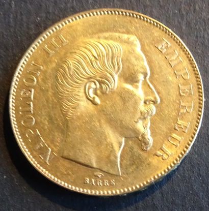 Gold coin. Coin 50 francs GOLD, Napoleon...