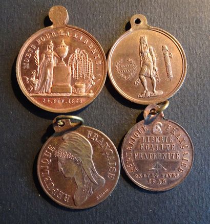 Commemorative medal of the revolution of...