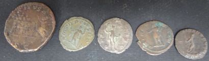 null 5 pieces Roman antique.