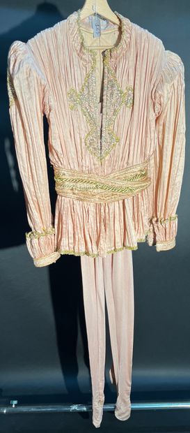 TOMIO MOHRI OPERA de PARIS. « Le lac des cygnes » 1992. Costume complet rose pale...