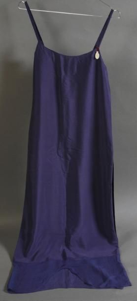 Lucien Lelong Fond de robe, vers 1935, designé «Enchantement» sur étiquette d'époque....