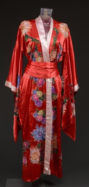null 2 Kimonos japonais brodés