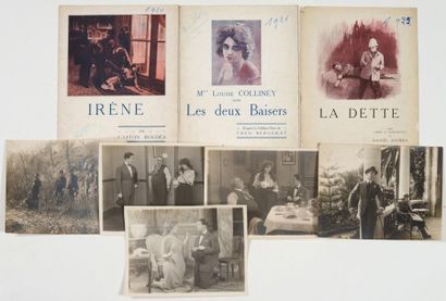null Photographies Archives Pierre Stephen (1890-1980) Films muets -Je marie ma fille...
