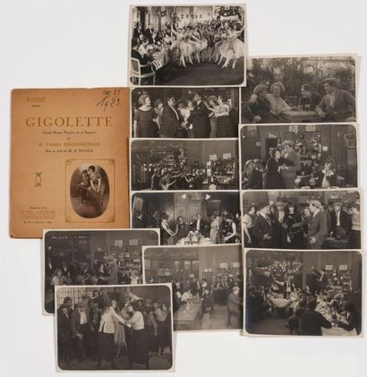 null Photographies Archives Pierre Stephen (1890-1980) Films muets - Gigolette de...