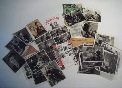 null Photographies Archives Pierre Stephen (1890-1980) Premiers films parlants -La...