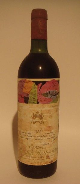 Château Mouton Rothschild 1er cru classé de Pauillac 1975
x 3 bouteilles
Estimations...