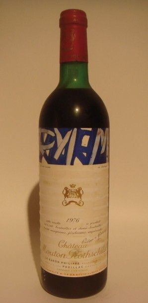 Château Mouton Rothschild 1er cru classé de Pauillac 1976
x 10 bouteilles
Estimations...