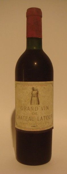 CHÂTEAU LATOUR 1er cru classé de Pauillac 1967
x 12 bouteilles
Estimations par bouteille...