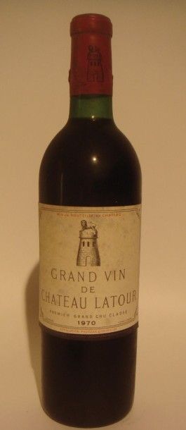 CHÂTEAU LATOUR 1er cru classé de Pauillac 1970
x 6 bouteilles
Estimations par bouteille...
