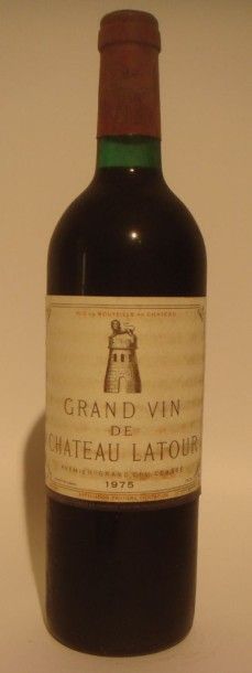 CHÂTEAU LATOUR 1er cru classé de Pauillac 1975
x 3 bouteilles
Estimations par bouteille...