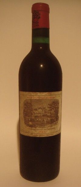 Château Lafite Rothschild 1er cru classé de Pauillac 1967
x 4 bouteilles
Estimations...