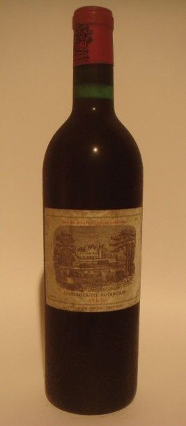 Château Lafite Rothschild 1er cru classé de Pauillac 1967
x 6 bouteilles
Estimations...