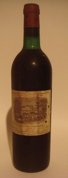 Château Lafite Rothschild 1er cru classé de Pauillac 1976
x 6 bouteilles E.L.A
Estimations...