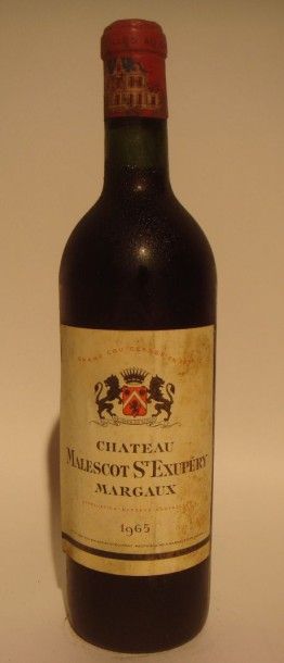 Château Malescot St-Exupery 3éme cru classé Margaux 1965
x 6 bouteilles
Estimations...