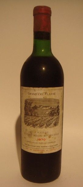 Château Duhart-Milon 4éme cru classé 
Pauillac 1970 x 6 bouteilles
Estimations par...