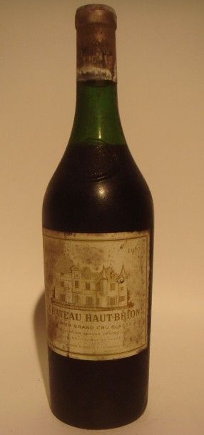 Château Haut Brion 1er cru classé Graves 1967
x 3 bouteilles étiquettes abimées
Estimations...