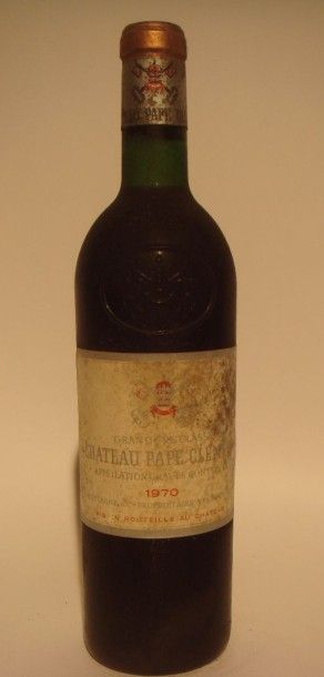 Château Pape Clément Cru classé Graves 1970
x 11 bouteilles
Estimations par bouteille...
