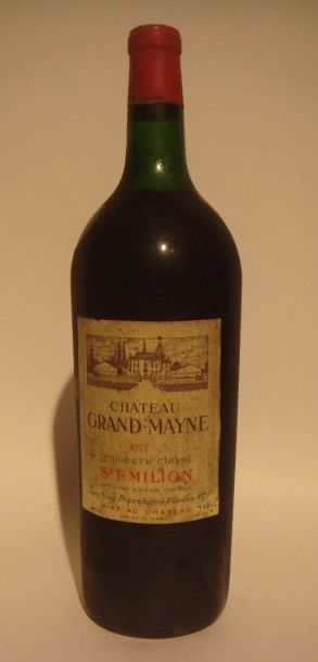 Château Grand Mayne Grand cru classé St-Èmilion 1972
x 3 Magnum
Estimations par bouteille...