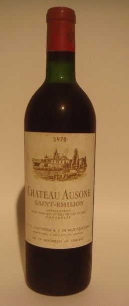 Château Ausone Saint-Emilion Grand cru 1970
x 8 bouteilles
Estimations par bouteille...