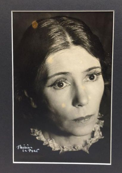 Thérèse LE PRAT 
20 photographies de comédiens, tirages argentique.