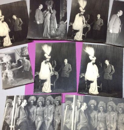 null Folies Bergère.
Archives Michel Gyarmathy
Directeur artistique de 1936 à 1986.
9...
