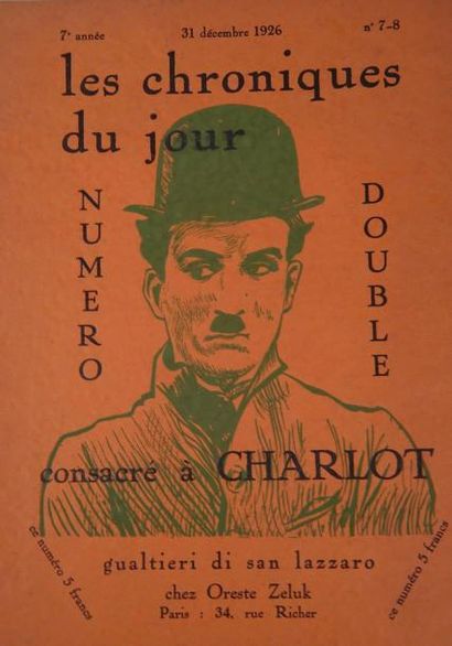 null 

REVUE D'ART: LES CHRONIQUES DU JOUR 

1926 . 7éme année. N°7 et 8. Numéro...