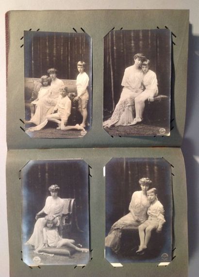 null Photographies famille royale de Belgique 86 cartes photos vers 1900.
SAR Clémentine...