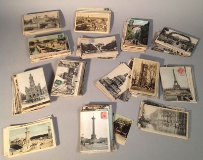 null Cartes postales anciennes
Paris
Plus de 550 cartes postales, vers 1900.