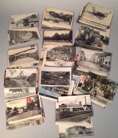 null Cartes postales anciennes
Indre-et-Loire 87 cartes postales (différentes communes),...
