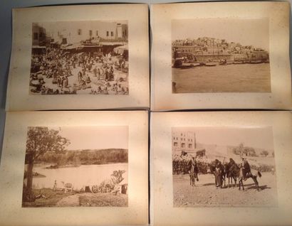 null Photographies Félix Bonfils, Palestine vers 1880.
Quatre photographies de Félix...
