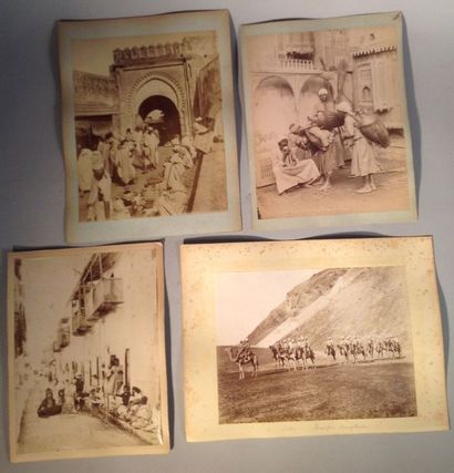 null Photographies Félix Bonfils, Egypte vers 1890.
Sept photographies de Félix Bonfils...