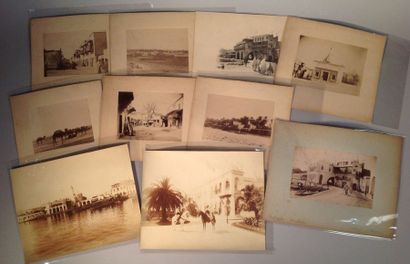 null Photographies Algérie entre 1900 et 1930.
34 photographies (port d'Alger, Constantine,...