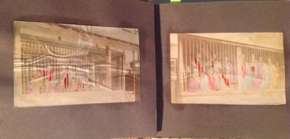 null Photographies Japon
Petit album relié regroupant 30 photographies colorisées,...