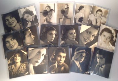 null Photographies Cinéma
Actrices allemande. 22 photographies vers 1920.