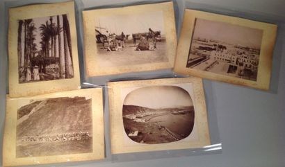 null Photographies Egypte
Dix photographies vers 1889 (Alexandrie, Eden, canal de...