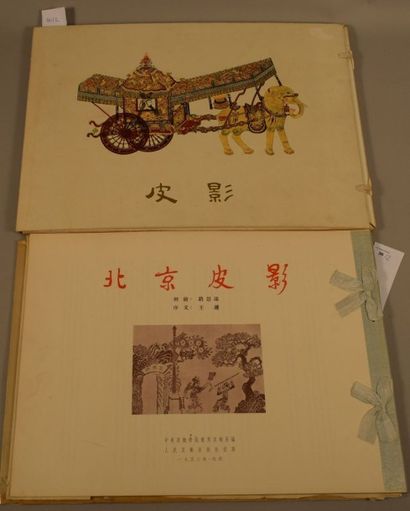 null Ombres
Ensemble de 2 ouvrages sur les ombres chinoises, grand in-folio.