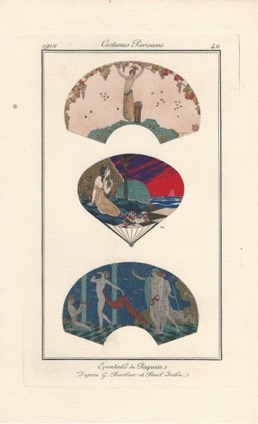 null Mode
Journal des Dames et des Modes, 1913, relié, nombreuses gravures colorisées...