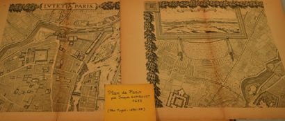 null Plan de Paris au XVIIème
Plan de Paris réalisé d'après les plans de 1653 par...